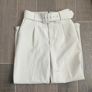Zara Trousers with Fabric Belt